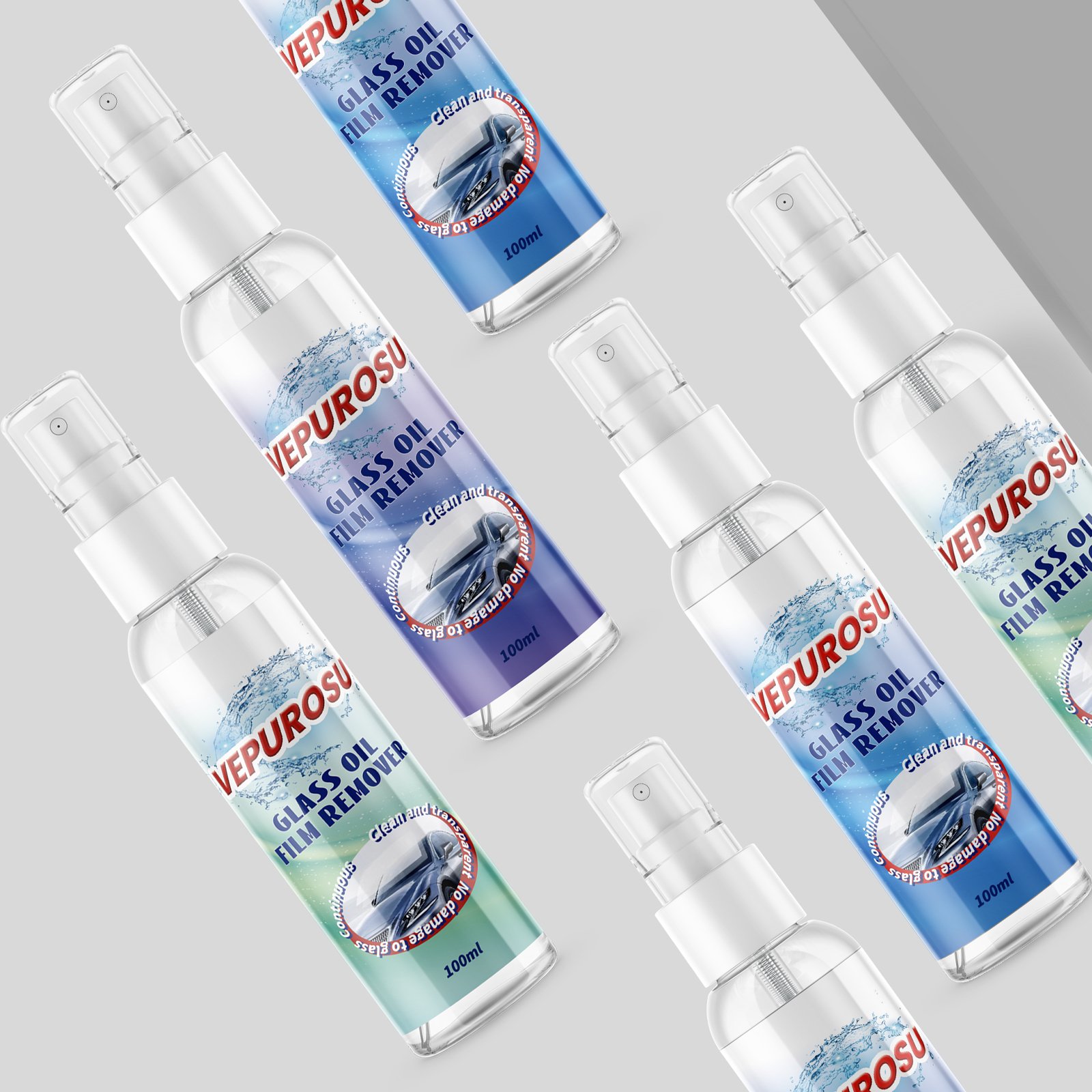 Car Care Protector Products Car Instant Ice Freeze Cooling Spray 100ML Glass oil film remover