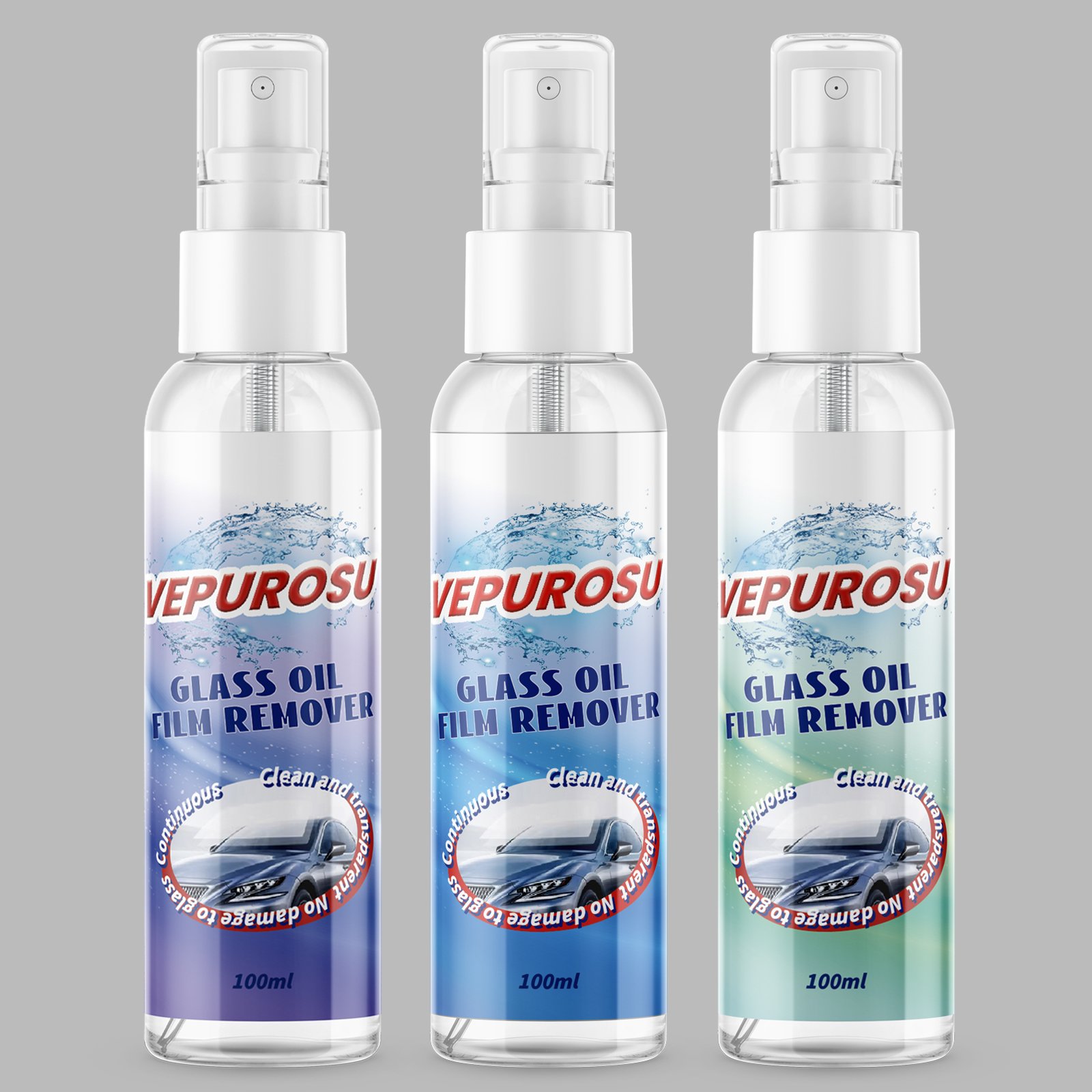 Car Care Protector Products Car Instant Ice Freeze Cooling Spray 100ML Glass oil film remover