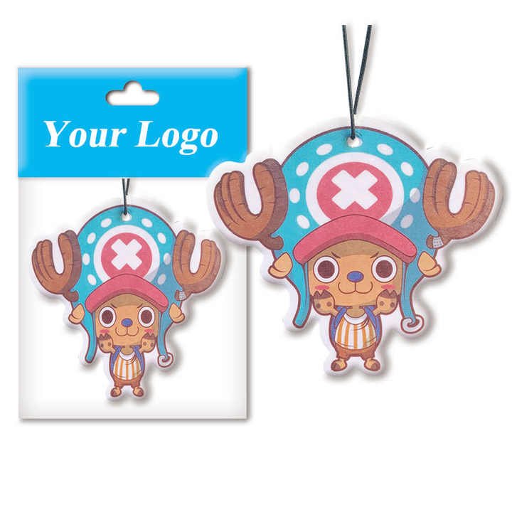 Custom Logo Air Freshener Long Lasting Smells Car Accessories Wholesale Paper Car Perfume Small Tree Air Fresheners