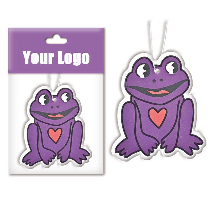 Custom Logo Air Freshener Long Lasting Smells Car Accessories Wholesale Paper Car Perfume Small Tree Air Fresheners
