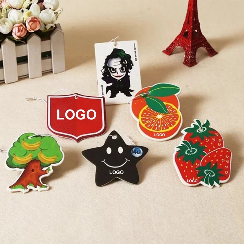 Car Air Freshener Hanging Paper Tree for Home or Car