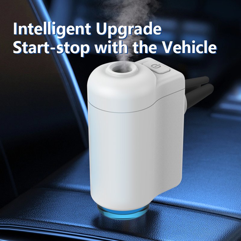 Wholesale Portable Automatic Spray Rechargeable Essential Oil Diffuser Vent Clip Electric Car Air Freshener Diffuser
