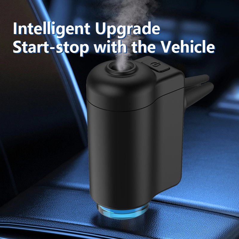 Wholesale Portable Automatic Spray Rechargeable Essential Oil Diffuser Vent Clip Electric Car Air Freshener Diffuser