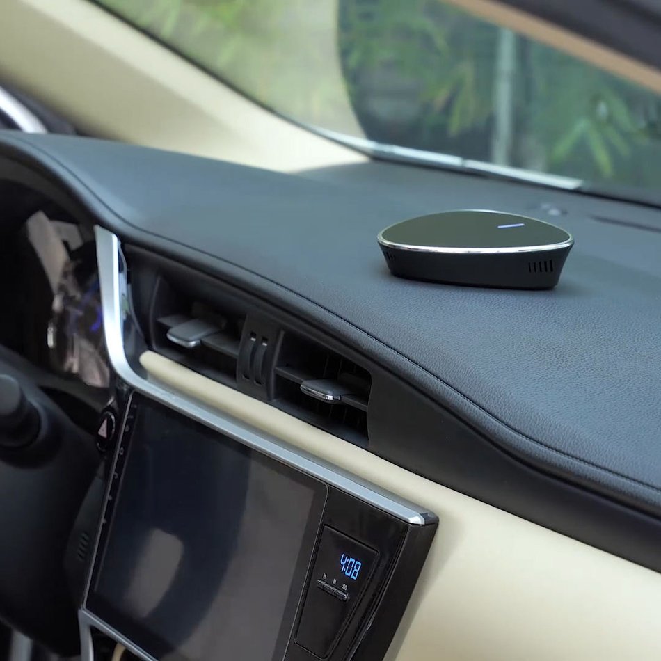 Luxury New Black Plastic Car Freshener Diffuser Perfume Aromatherapy Air Refresher Car Freshener