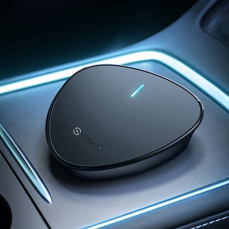 Luxury New Black Plastic Car Freshener Diffuser Perfume Aromatherapy Air Refresher Car Freshener