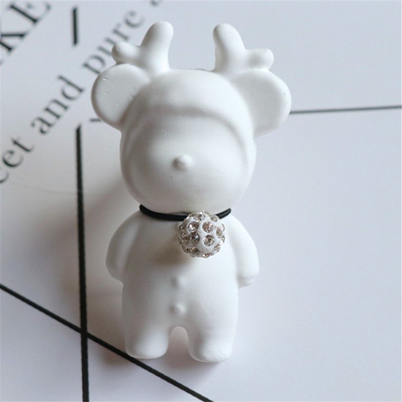 Wholesale Car Air Conditioner Vent Clip Air Fresh perfume Diffuser Cute Animal Shape Ceramic Fragrance