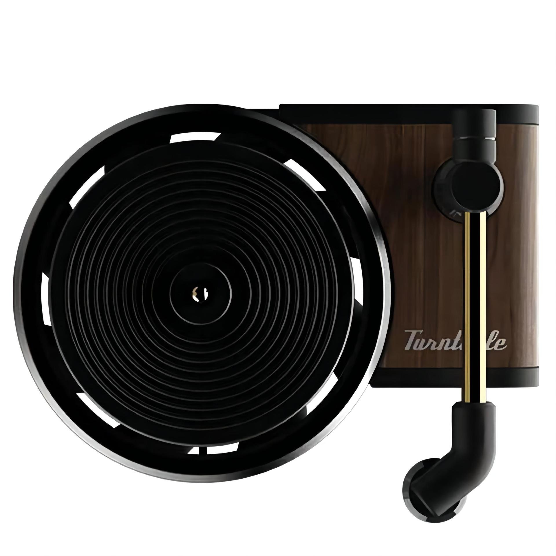 Car vintage record player Aroma air conditioning outlet air freshener vintage phonograph creative display auto spare parts