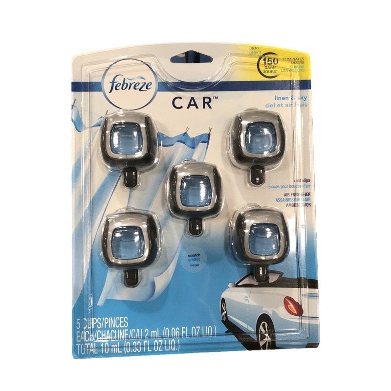 Factory Customized Sustainable Luxury Diffuser Car Scent Vent Clip Perfume Membrane Car Air Freshener for Air Conditioner