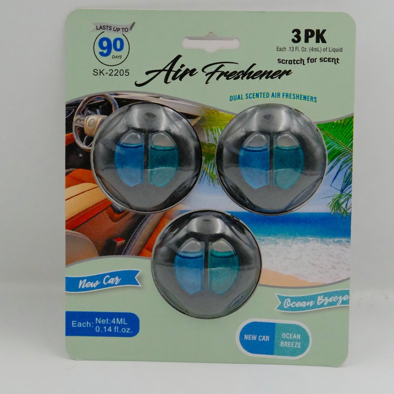 Factory Customized Sustainable Luxury Diffuser Car Scent Vent Clip Perfume Membrane Car Air Freshener for Air Conditioner