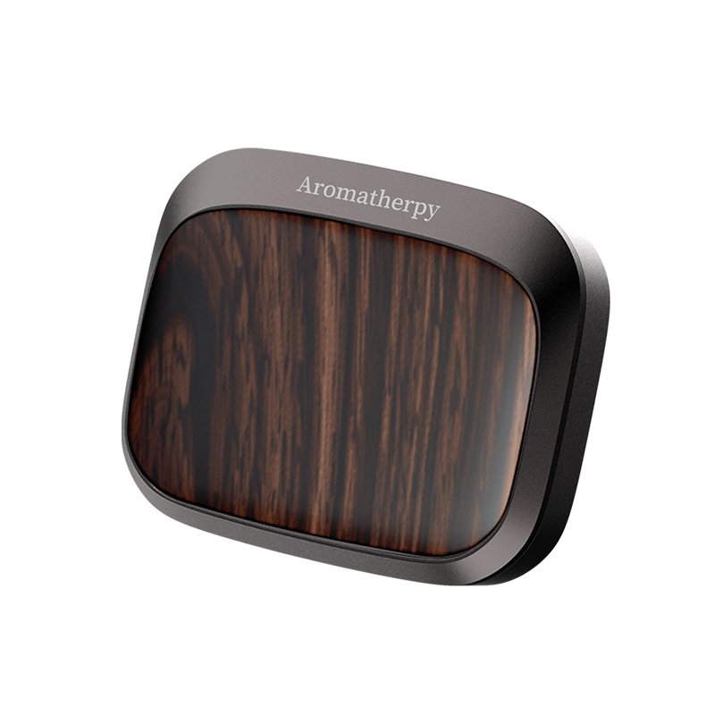 Luxury Custom Logo Wood Grain Car Freshener Organic Gel Perfume Diffuser Fresh Organic Liquid Vent Solid Gel Car Air