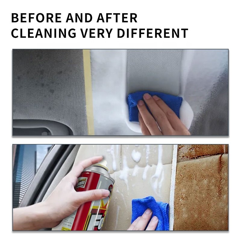 Getsun Car accessories 650ml Inside Seats Multi Purpose Foam Cleaner Spray For Car