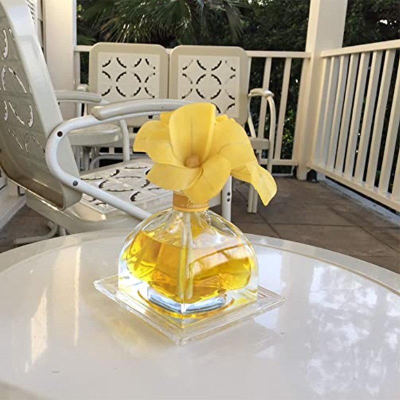 Wholesale Home Decoration Fragrance perfume flower rattan Glass Bottle Reed Diffuser with essential oil for diffuser