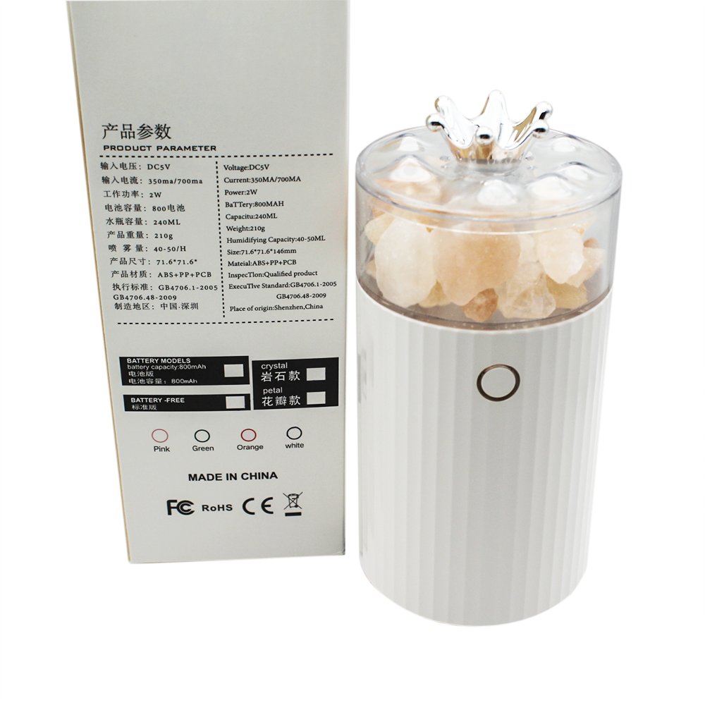 240 ML Car Home Diffuser With Water Mist Car Air Freshener Breathing Mist Car Fragrance Diffuser