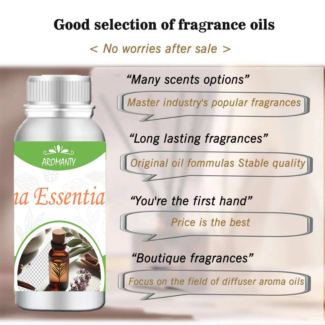 Wholesale Price Oud Wood Fragrance Oil Perfume Oils Parfum Fragrance Oil For Toilet Air Freshener Balm