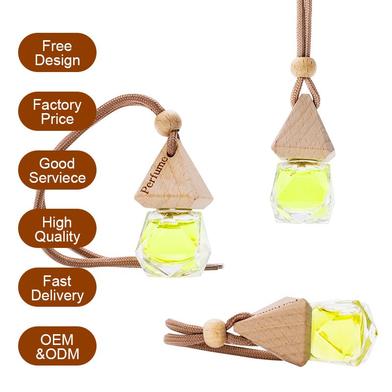 Custom Fragrance Car Perfume Scent Air Freshener Bottle Custom Car Air Freshener Hanging