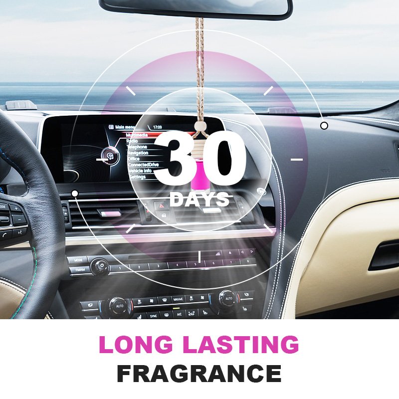 Custom Fragrance Car Perfume Scent Air Freshener Bottle Custom Car Air Freshener Hanging
