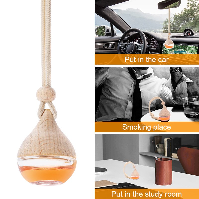Custom Fragrance Car Perfume Scent Air Freshener Bottle Custom Car Air Freshener Hanging