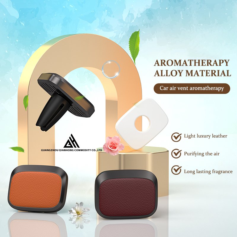 Luxury Lambskin Car Air Freshener Custom Logo Gel Solid Perfume Aromatherapy Air Conditioner Purifier Modern Cologne Luxury Gel