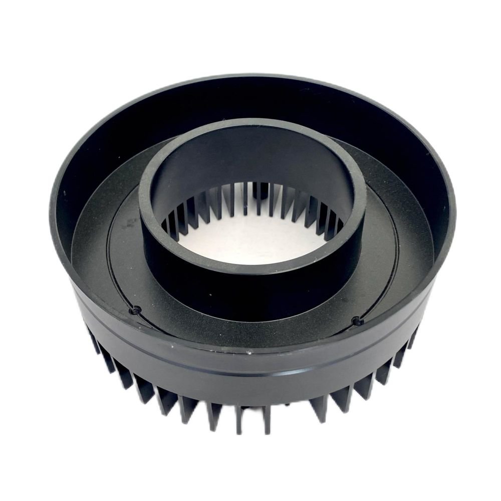 Folded Fin Car Amplifier Cooler Aluminum Heat Sink Plate Profile for LED