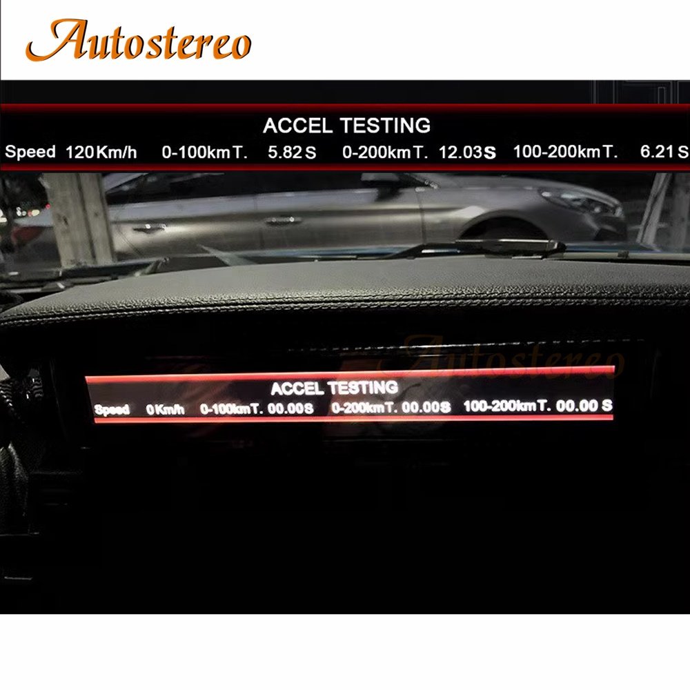 Car Instrument Dashboard for Ford Mustang 2015-2020 Digital Cluster Atmosphere Light Screen Copilot Display Multimedia HeadUnit
