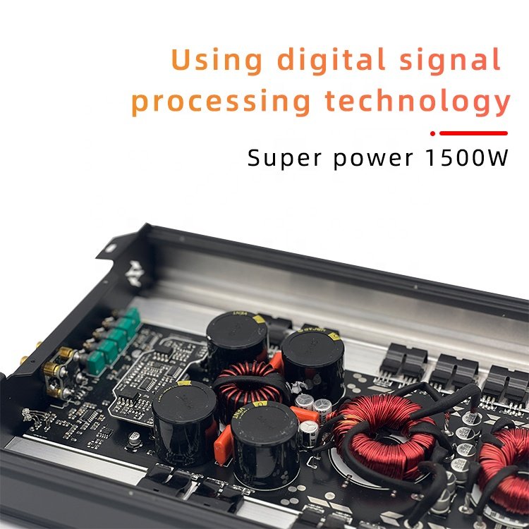 1500W High Power Low Price 1 Channel Sound Digital Car Amplifier Monoblock Class d 12V Amplifier