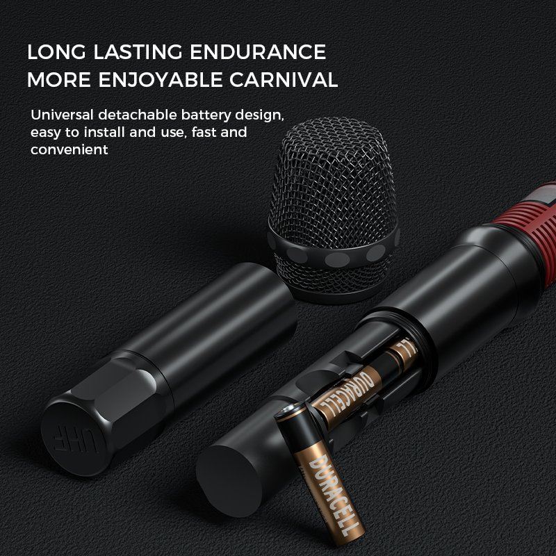 Saintlark S10 Professional Handheld UHF Wireless Microphone for Church Stage Performance Speech and Teaching