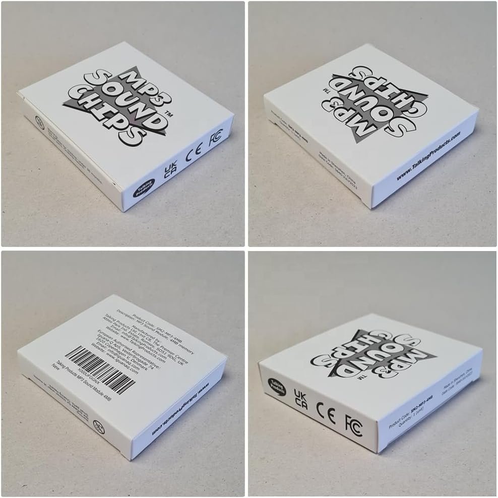 Talking Products MP3 audio chip module 4MB memory Create your own personalized gift figure or cosplay accessory