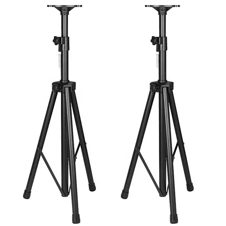 Professional Adjustable Metal Tripod Surround Sound Studio Equipment Floor Speaker Stand