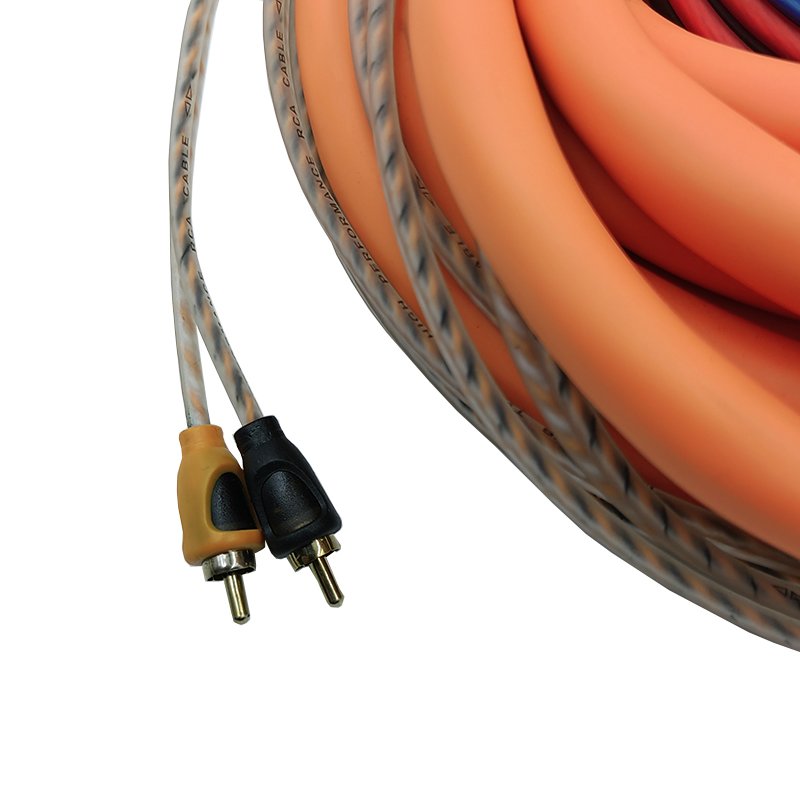 Customized Manufacture Wholesale Quality Car Amplifier Wiring Installation Car Audio Wires Kit