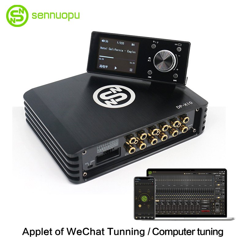 Sennuopu Car Audio DSP Processor Amplifier 4 Channel Car Amplifiers