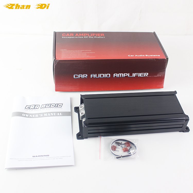 Small Car Amplifier High Quality Factory Cheap New Style Class D Amplifier 1000Wx1CH Professional Amplifier Power
