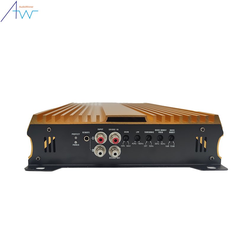 Wholesale Car Sound System 1500W 0.2V-5V Power MONO Channel Class d Car Mini Audio Monoblock Amplifier