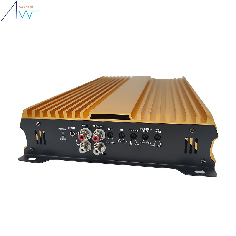 Wholesale Car Sound System 1500W 0.2V-5V Power MONO Channel Class d Car Mini Audio Monoblock Amplifier