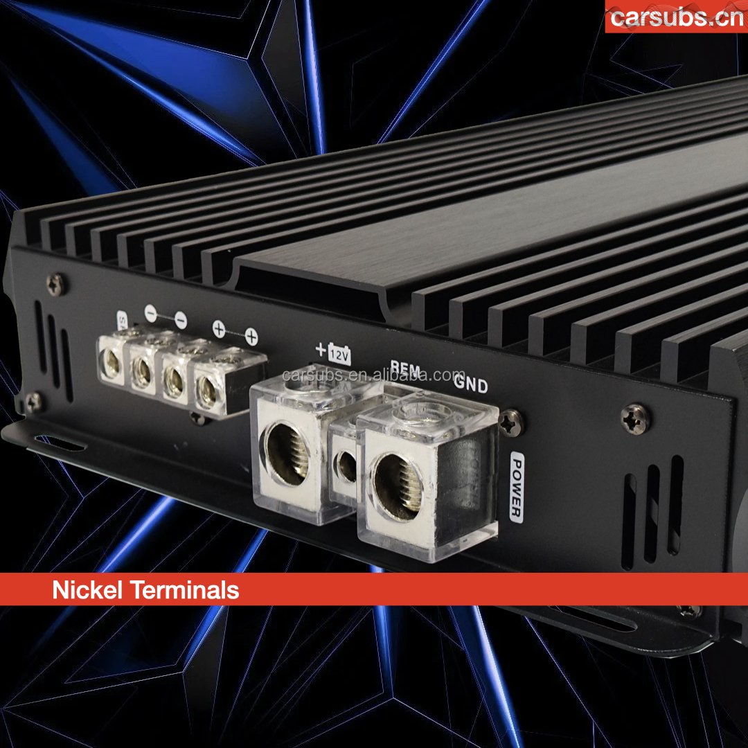 Car Subwoofer Amplifier RMS 2700W Class D Max 1 Ohm Peak 5000W SPL Strong Bass Korean Style Car Amplifier Monoblock