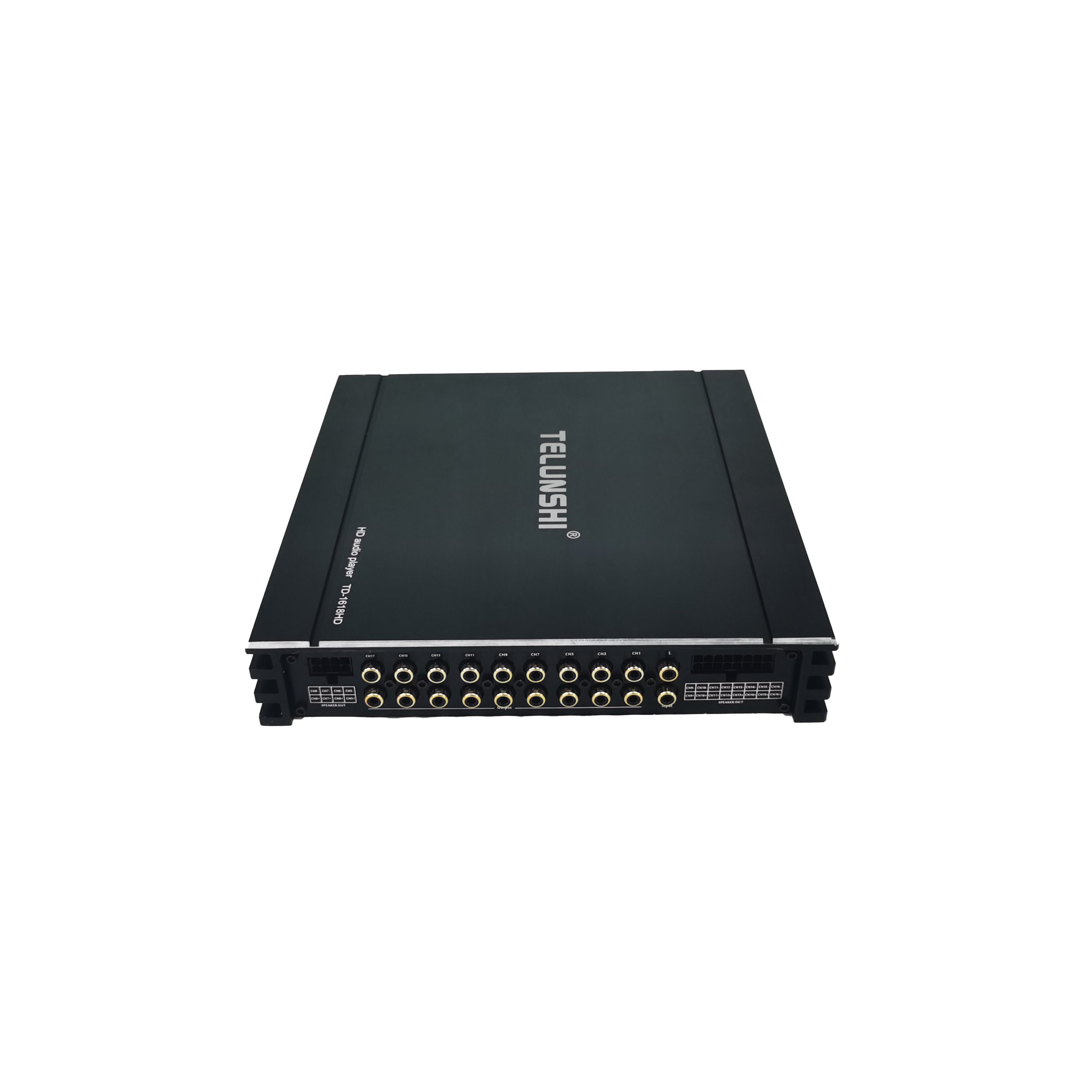 DSP Customized Solution for Car Audio Modification, CD-Level Lossless 18-Channel High-Power Professional Digital Amplifier