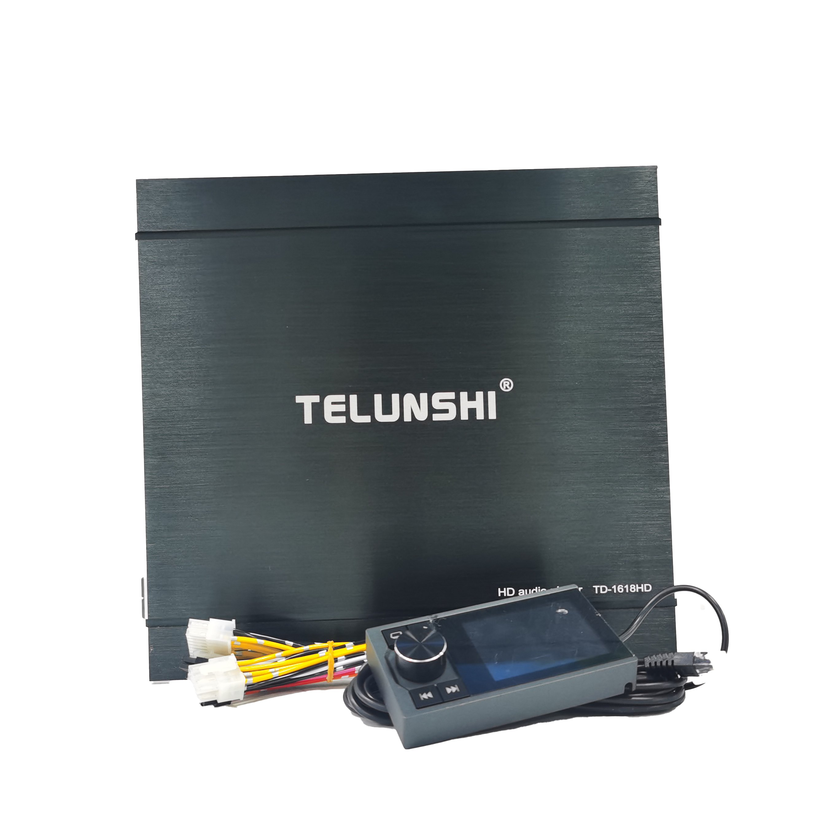 DSP Customized Solution for Car Audio Modification, CD-Level Lossless 18-Channel High-Power Professional Digital Amplifier