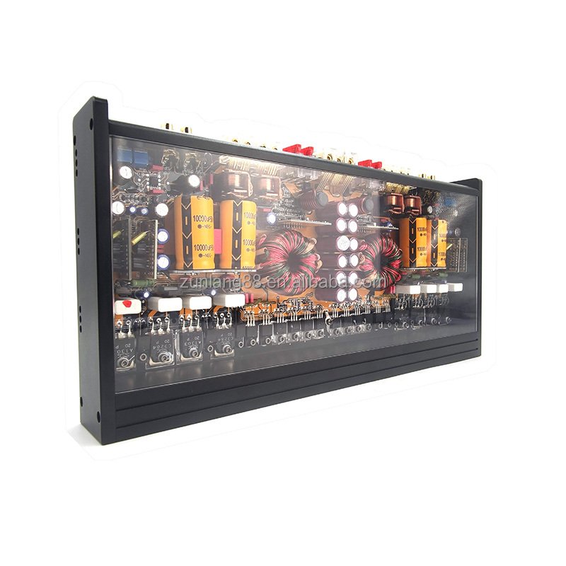 Factory Wholesale Amp 4 Channel AB Car Subwoofer Amplifier Car Speakers Amplifier RMS 160W 4 Ohm 320W 2 Ohms Aluminum OEM