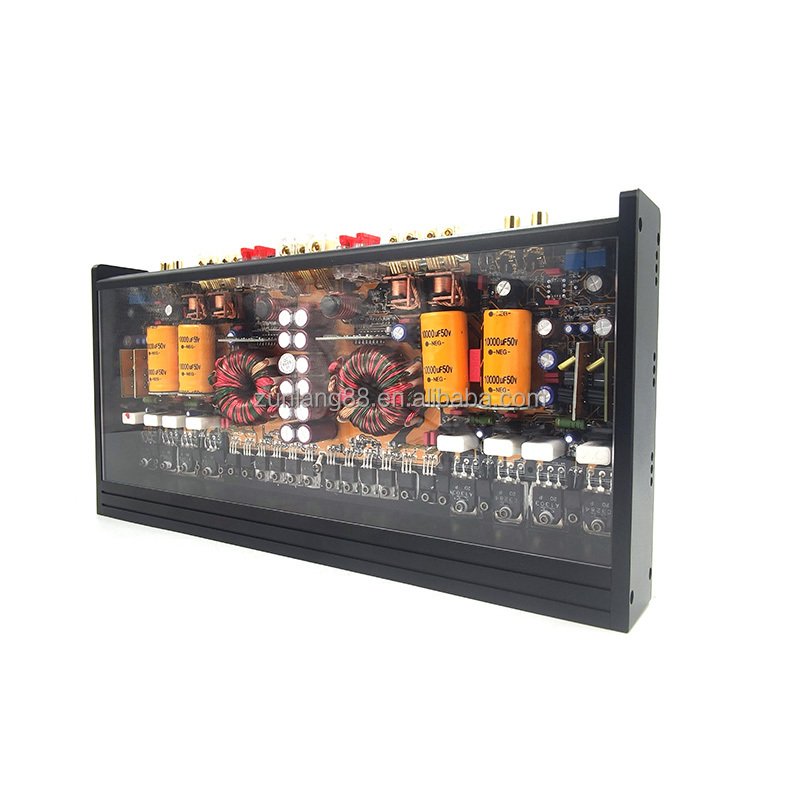 Factory Wholesale Amp 4 Channel AB Car Subwoofer Amplifier Car Speakers Amplifier RMS 160W 4 Ohm 320W 2 Ohms Aluminum OEM