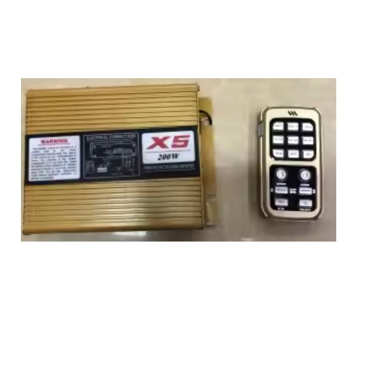X5 Hot Sale 200W 12V Remove Control Horn Siren Amplifier for Fire Ambulance