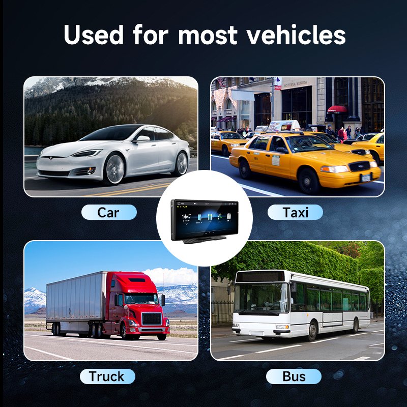 10.26 Inch Touch Screen Car Radio CarPlay Wireless CarPlay Portable Car Radio Carplay Screen Android Auto DVD Audio MP5 Player