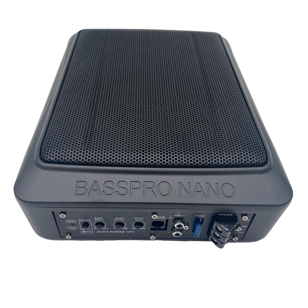 New Design Small 6*8 Inch Car Audio With Amplifier 600W Full Bass Subwoofer Car Underseat Subwoofer for Car