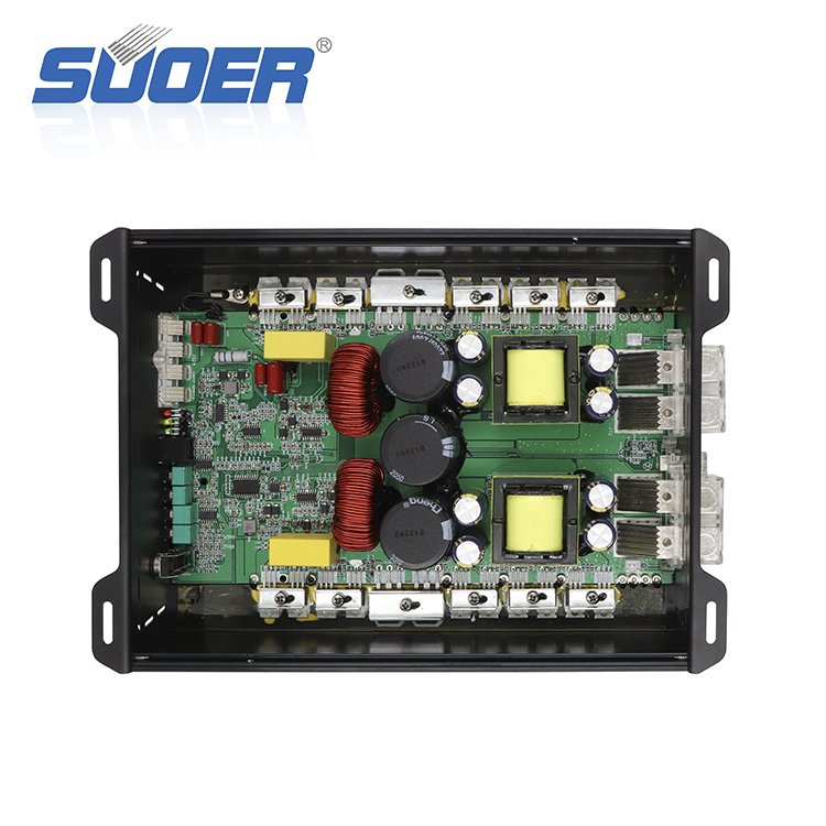 Suoer CP-5000D-J Car Amplifier High-Power Class D 15000 Watts Mono Channel Crossover Combination
