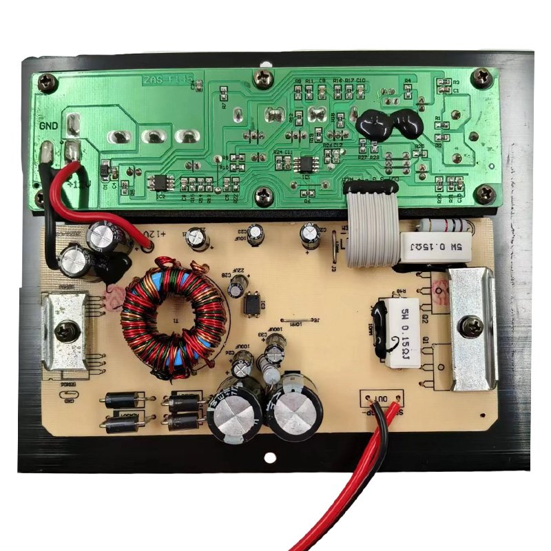 Car Amplifier Board 12V Car Audio Power Amplifier Board Lossless Subwoofer Bass Module High Power Car Audio Mono Channel