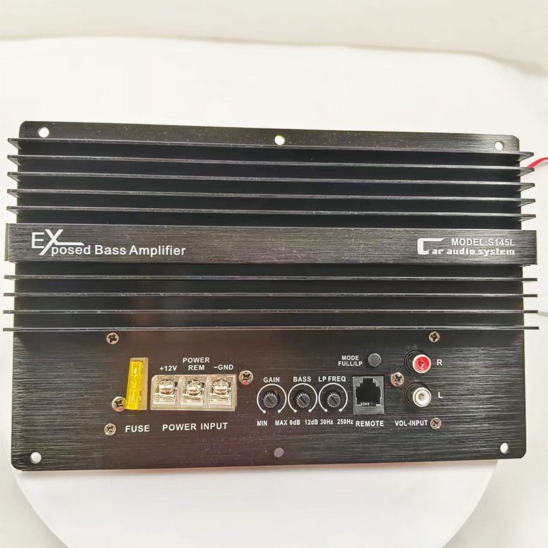 Car Amplifier Board 12V Car Audio Power Amplifier Board Lossless Subwoofer Bass Module High Power Car Audio Mono Channel