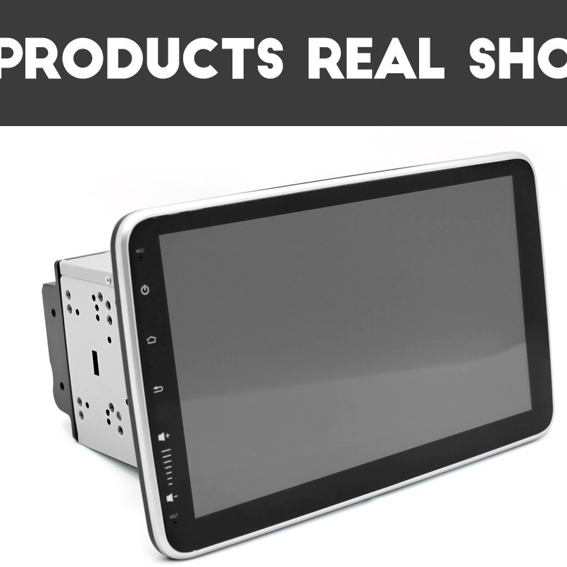Universal Auto Radio Car Stereo Car Android Gps Dvd Player 360 Degree Screen Rotating 10 Inch Double Din Car Stereo