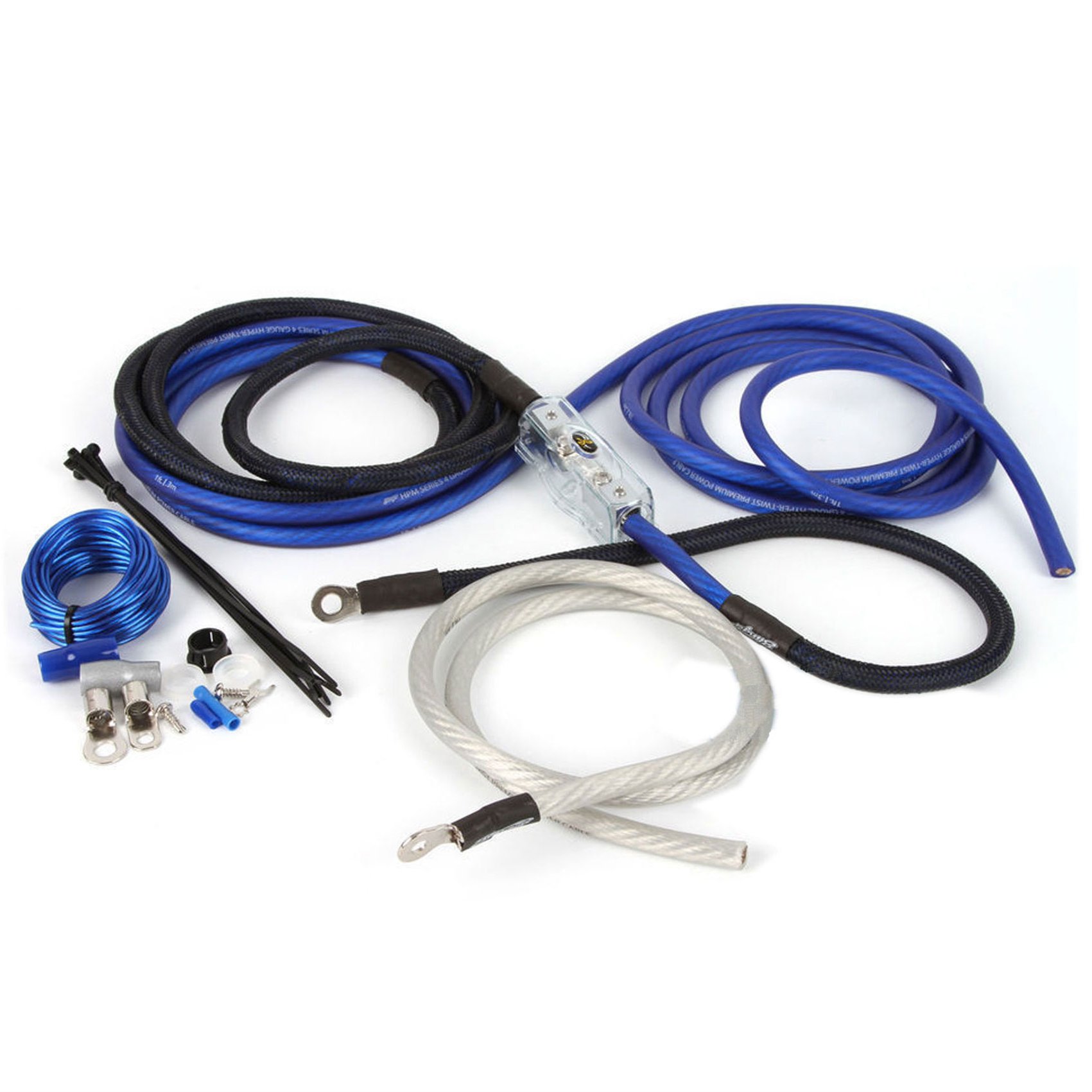OEM Car Amplifier Wiring Kit 4GA RCA Power Speaker Cable Audio Amplifier Install Kit For Vehicle Sound System