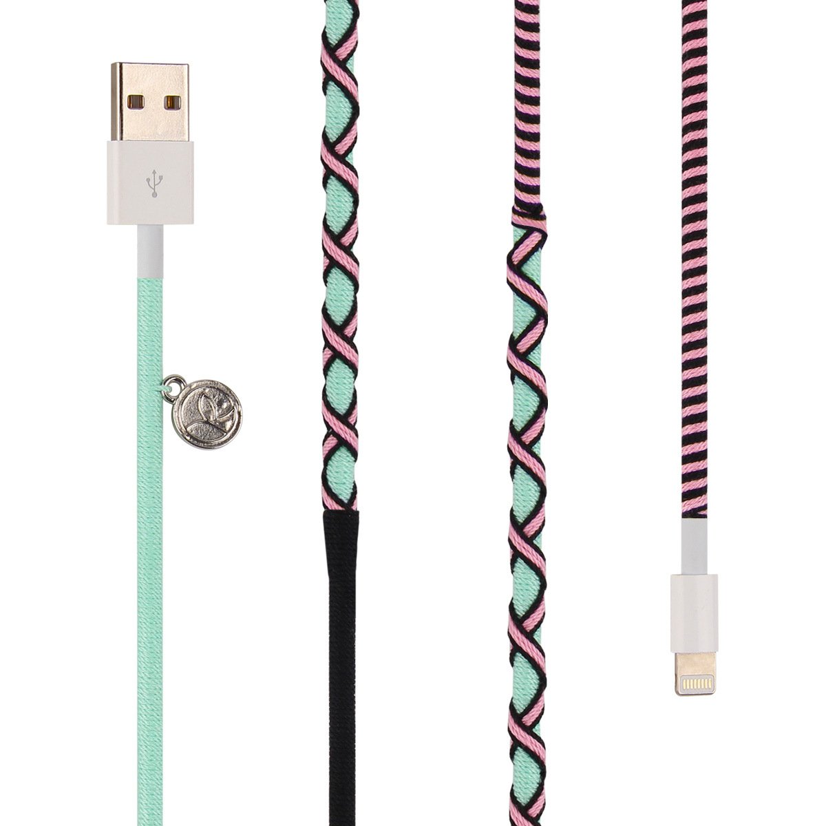 5v3a Metal Braided USB Charging Cable Single Head Fast Charging Type C Android Data Cable