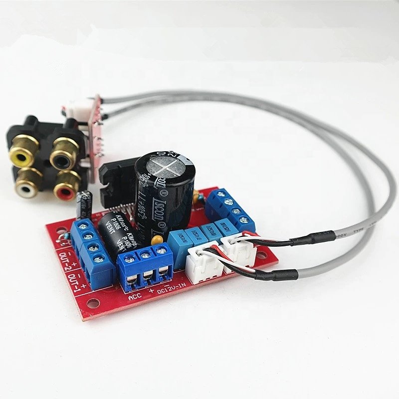 Amplifier IC TDA7388 Vehicle Amplifiers 4 Channel Car Amplifier 4X41W DC 12V Power Supply DIY Modification Board