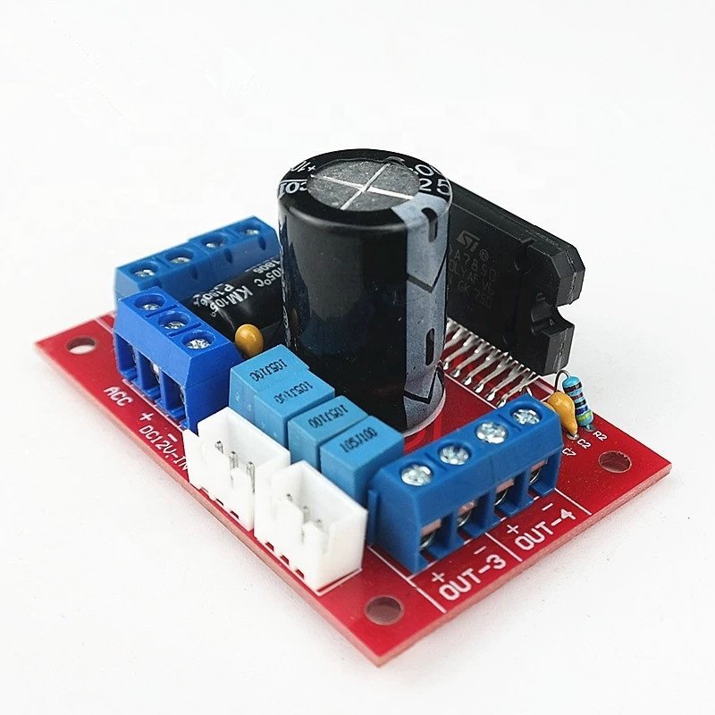 Amplifier IC TDA7388 Vehicle Amplifiers 4 Channel Car Amplifier 4X41W DC 12V Power Supply DIY Modification Board