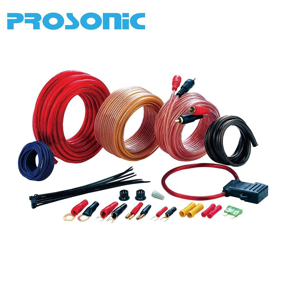 PSK-2 AMP Kit 4GA 6GA 8Ga Car Wiring Install Kit Car Amplifier Wiring Kit